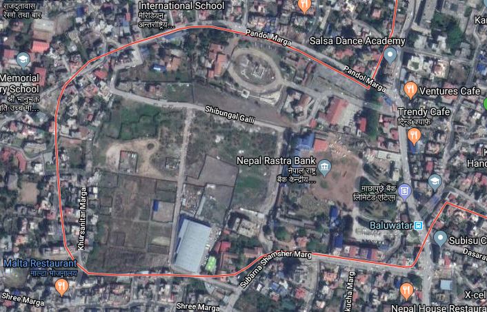 बालुवाटारको अतिक्रमित ११७ रोपनी जग्गा रोक्का भएन