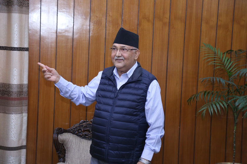 पार्टीभित्र जताततै अल्पमतमा ओली