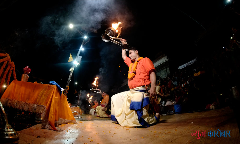 पशुपतिनाथमा आरति अगाडि राष्ट्रिय गान नबजाइने