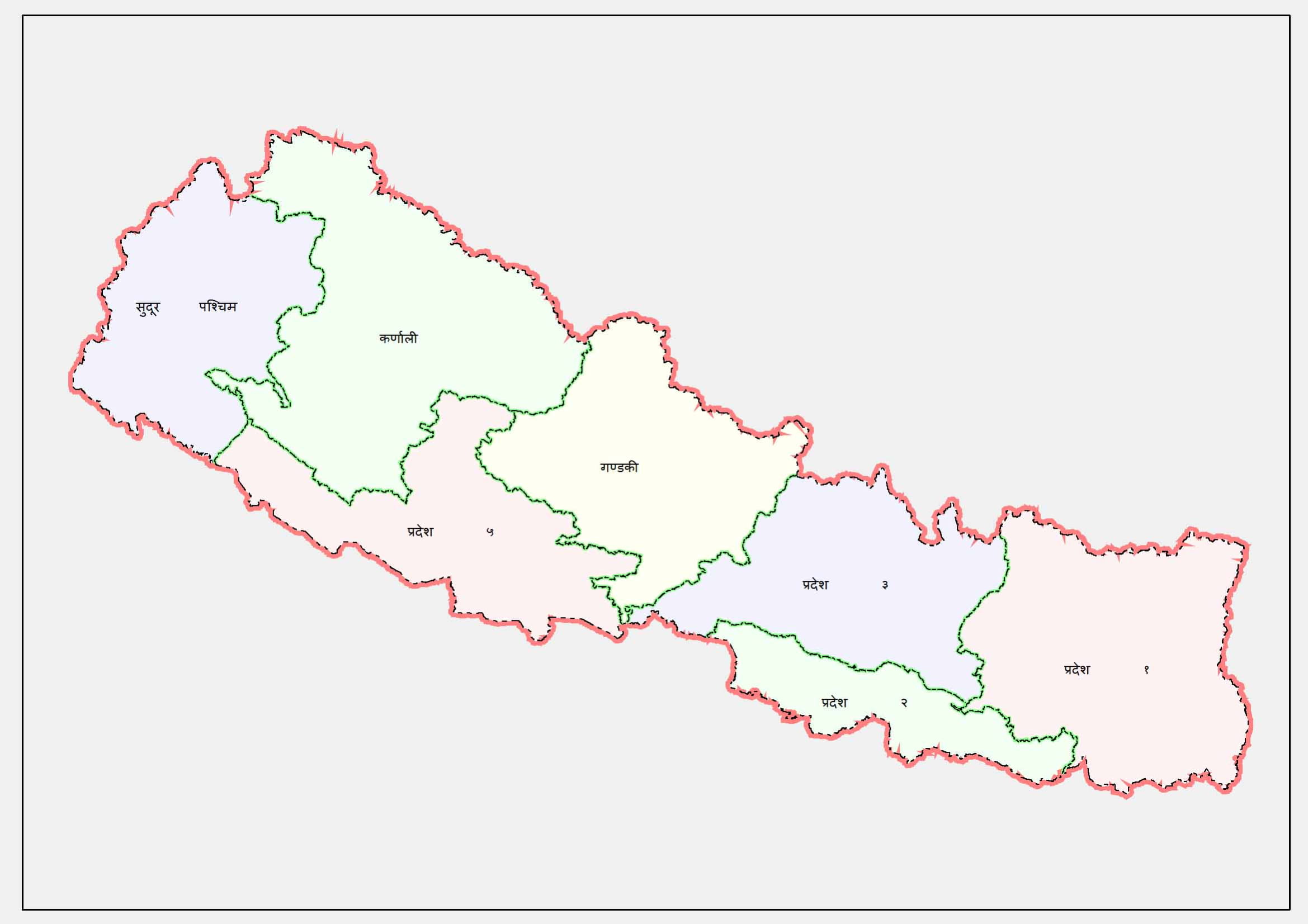 जथाभावी बन्छन् देशको नक्सा