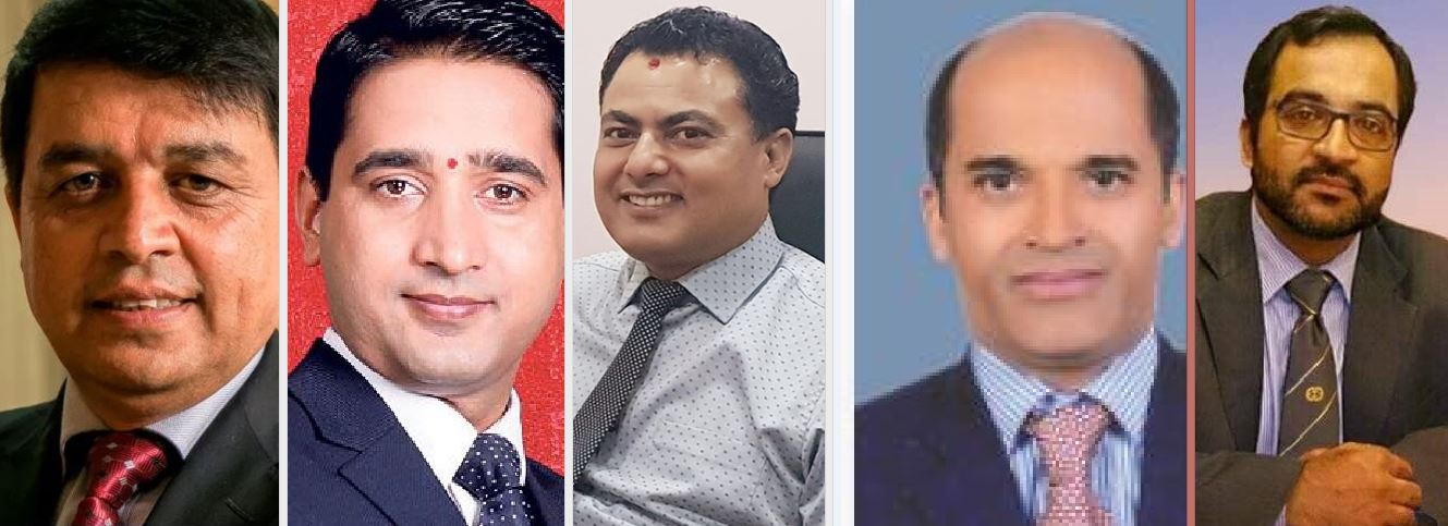 बैंक बित्तिय क्षेत्रका यी पाँच भाईलाई राष्ट्रपतिबाट मान पदवी