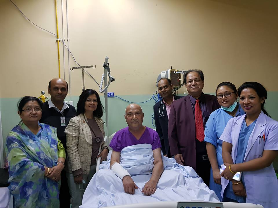 प्रधानमन्‍त्री ओली अस्पतालमा भर्ना