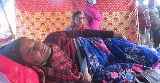 अनशनरत वडाध्यक्ष पौडेल अस्पताल भर्ना