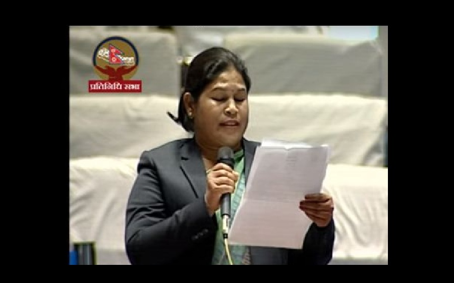 दलित विद्यार्थीलाई दिँदै आएको छात्रावृद्धि वर्तमान सरकारले खोस्यो : सांसद विमला नेपाली