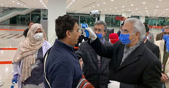 कोरोना भाइरसबाट पाकिस्तानमा दुईको मृत्यु, ३०० भन्दा बढीमा संक्रमण