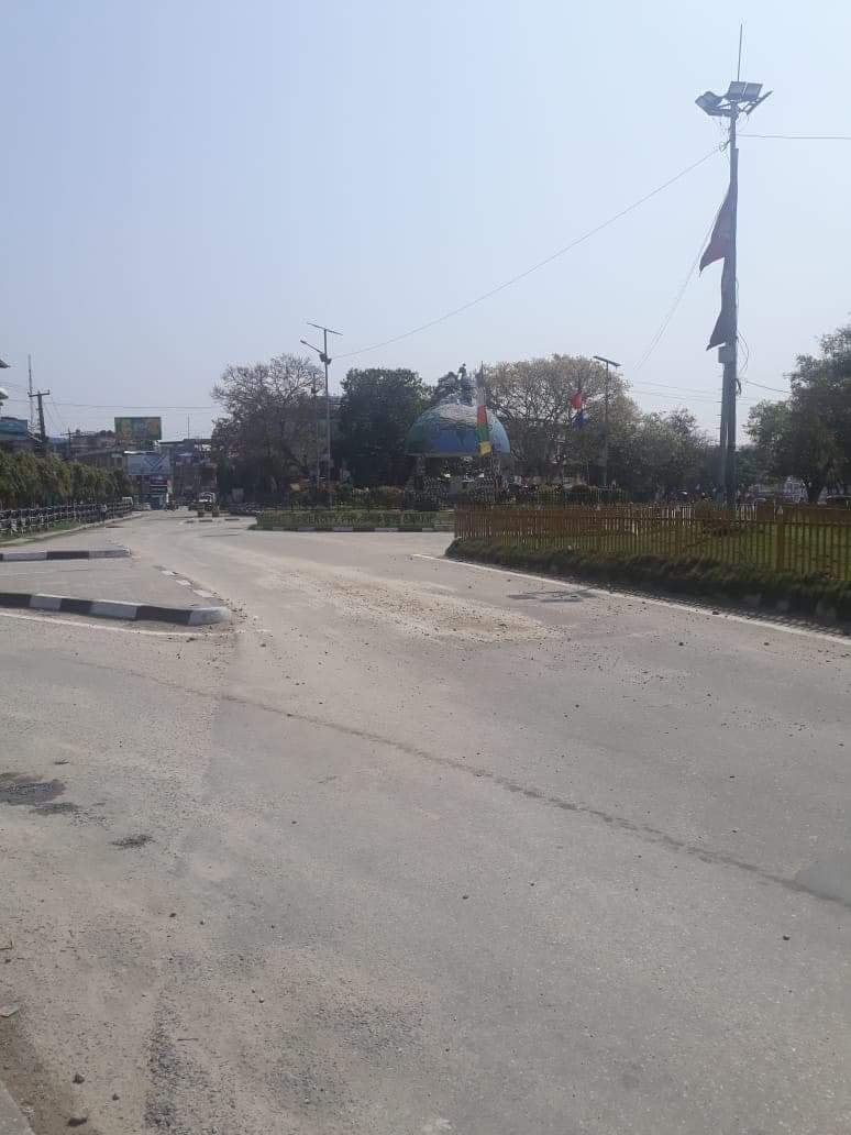 दमकमा प्रहरीको कडाइ