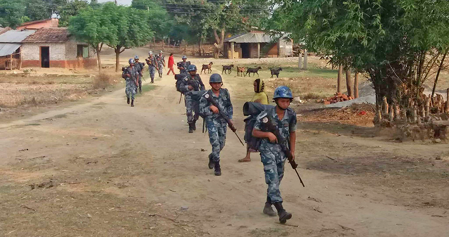 सशस्त्र प्रहरीद्वारा १०१ किलोमिटर सीमाक्षेत्र शिल