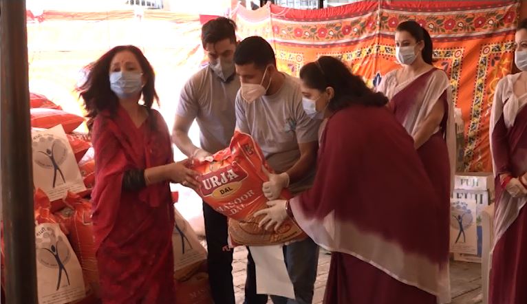 हिमानी ट्रष्टद्धारा दोस्रो चरणकोे राहत वितरण