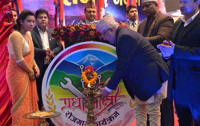 ‘प्रधानमन्त्री रोजगार कार्यक्रम’लाई दोब्बर बढी बजेट विनियोजन
