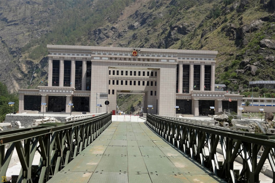 रसुवागढी नाकामा परीक्षण सहज बनाउन चीनद्वारा सामग्री सहयोग