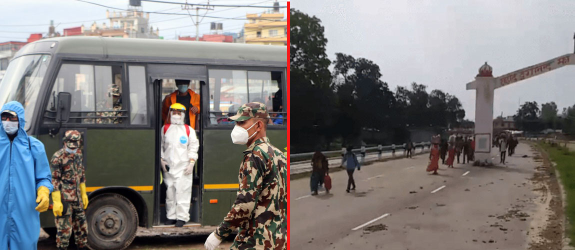 विदेशबाट आउनेमाथि सरकारको विभेद : जहाजबाट आउँदा सम्मान, स्थलमार्गबाट भित्रिदा अपमान !