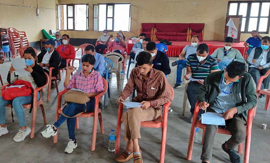 सातै प्रदेशका स्वास्थ्य प्रयोगशालाकर्मीलाई प्रशिक्षण