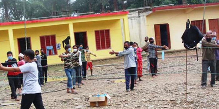 आईसोलेसन तथा क्वारेन्टिनमा बसेकालाई योग प्रशिक्षण