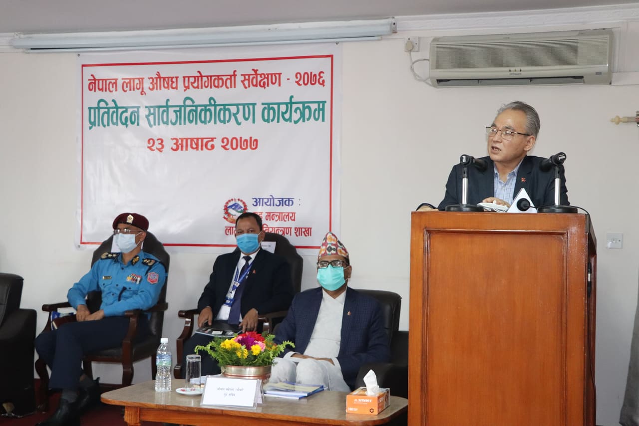 समृद्धिको बाधक नै लागुऔषध हो  : गृहमन्त्री