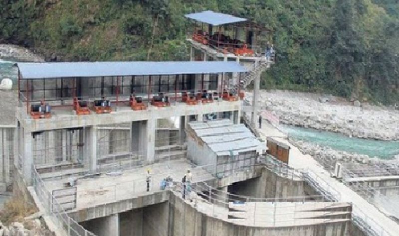 माथिल्लो रावाखोला जलविद्युत् आयोजना राष्ट्रिय प्रसारण लाइनमा जोडियो