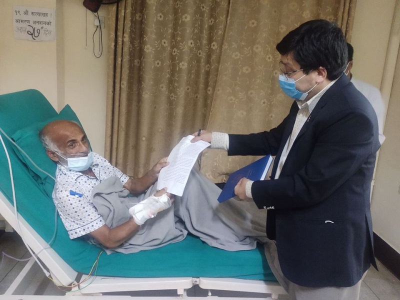 आवासीय चिकित्सकको आन्दोलन फिर्ता