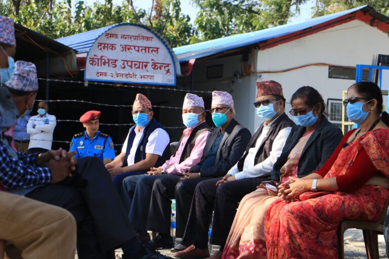 झापाको दमकमा कोभिड उपचार केन्द्र सञ्चालनमा