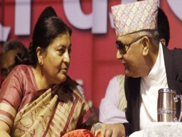 ओलीको चाहना पूरा गर्दा राष्ट्रपति पनि विवादमा