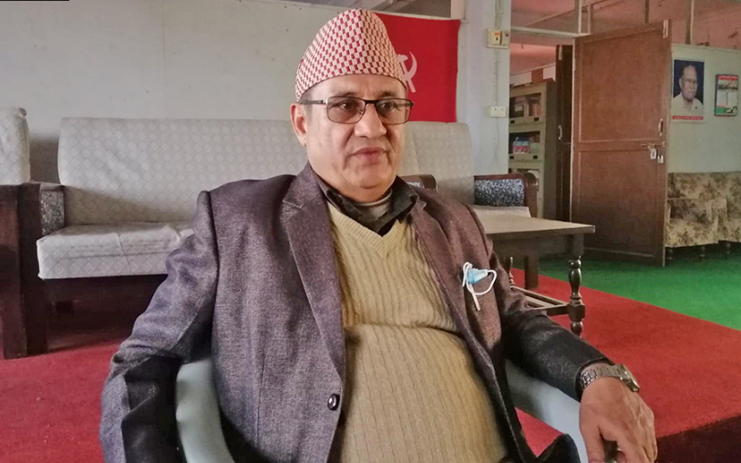 अविश्वासको प्रस्ताव चाँडै पारित हुने, नेकपा प्रदेश नं १ का ईन्चार्ज भीम आचार्यको दाबी