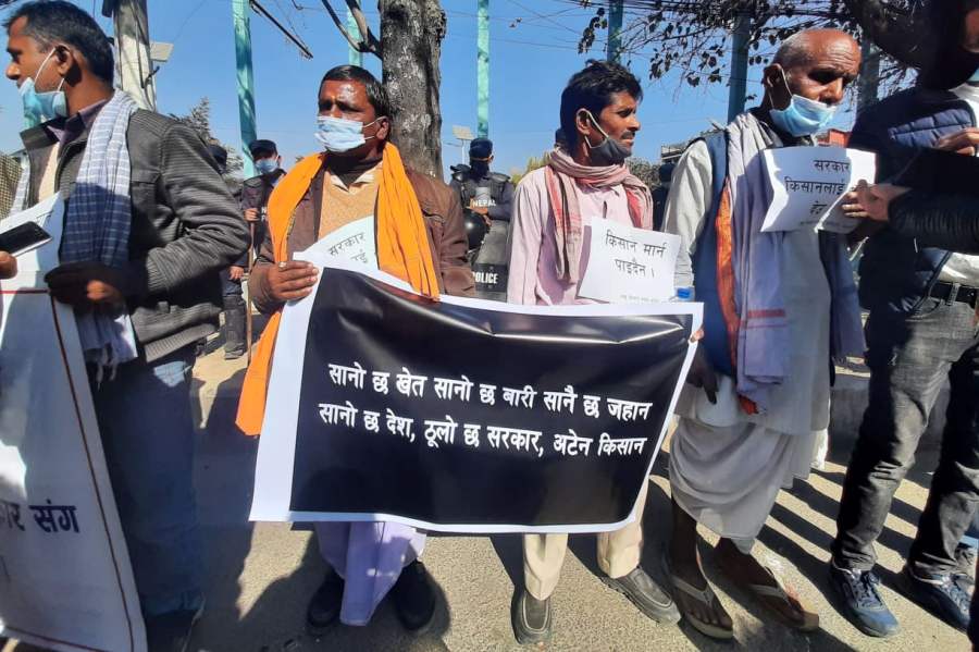 माघ १० देखि फागुन ७ गतेसम्म कालो पट्टी बाँधेर किसान जागरण अभियान
