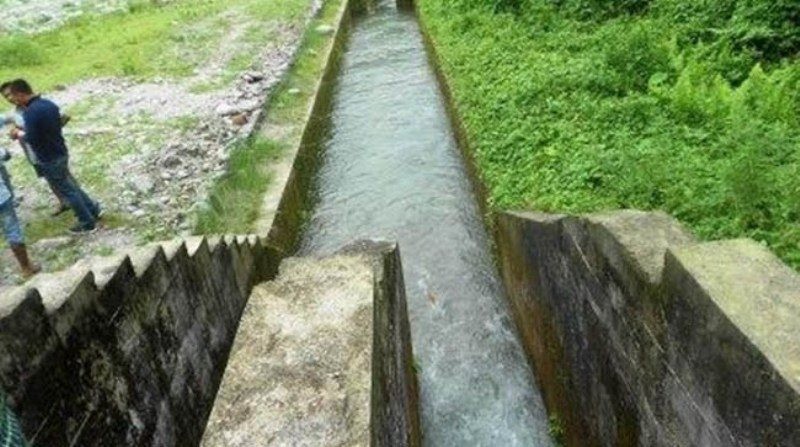 सुनसरी–मोरङ सिँचाइ आयोजनाको नहर संरचना जोखिममा