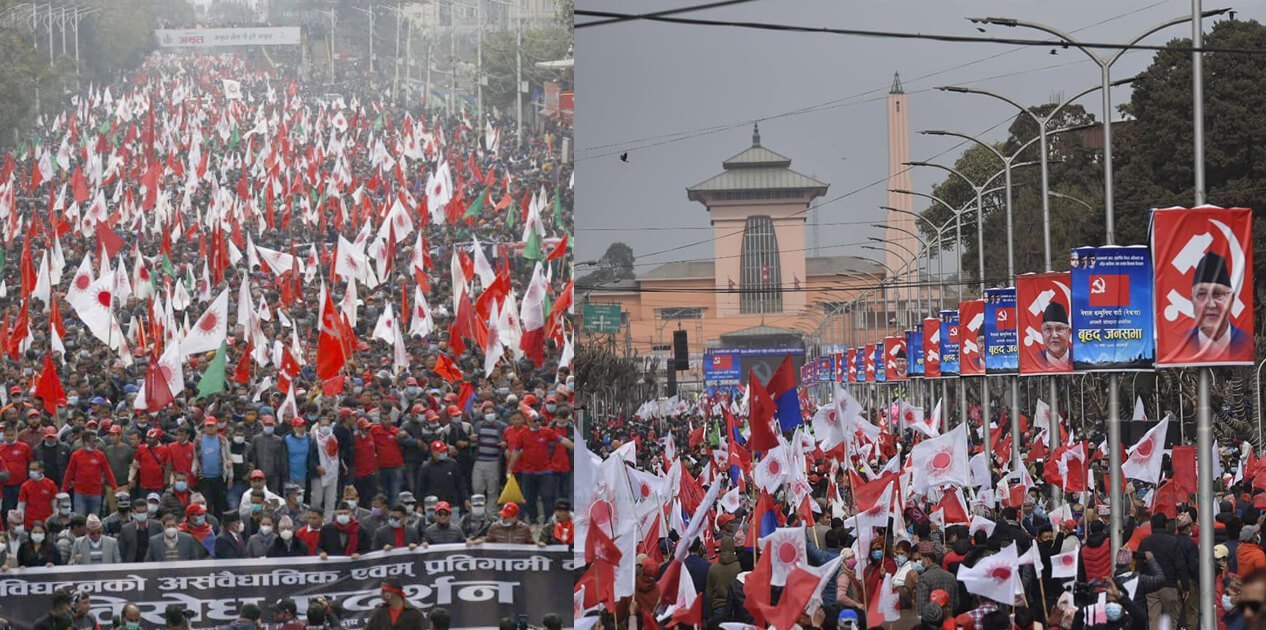 खर्चिलो बन्दै आन्दोलन र समर्थन, खर्च व्यवस्थापन गर्ने जिल्लाका नेतालाई धौधौ