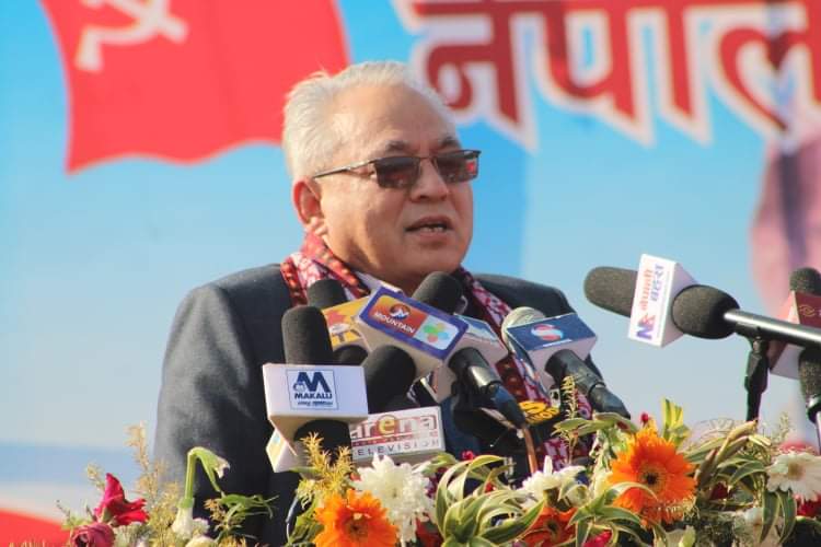 प्रचण्ड–माधव समूहको हिटलरको जस्तै अन्त्य हुने गृहमन्त्री थापाको दाबी