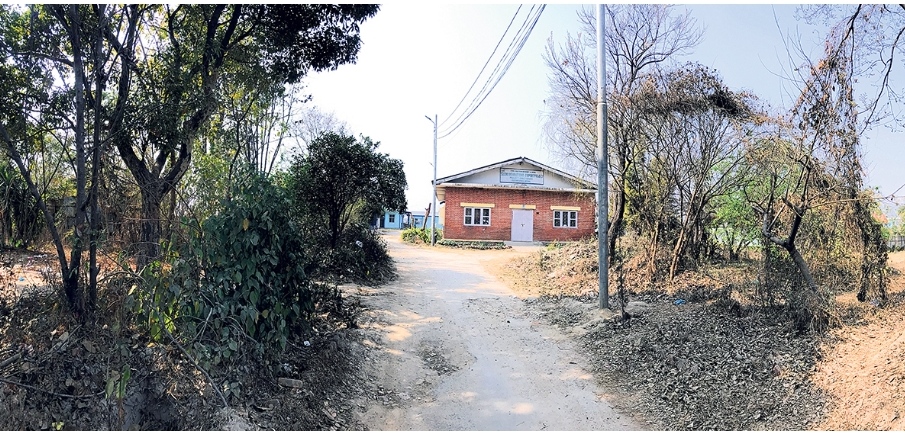 त्रिभुवन विमानस्थलको जग्गामा यतीको आँखा