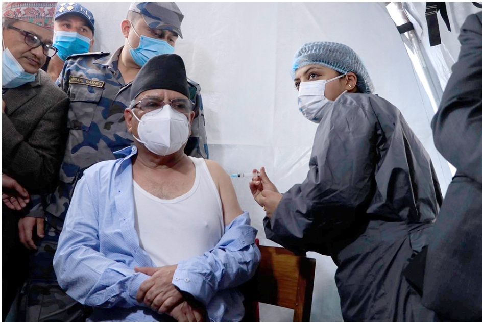 सांसदहरूलाई कोरोनाविरुद्ध खोप लगाउन शुरू