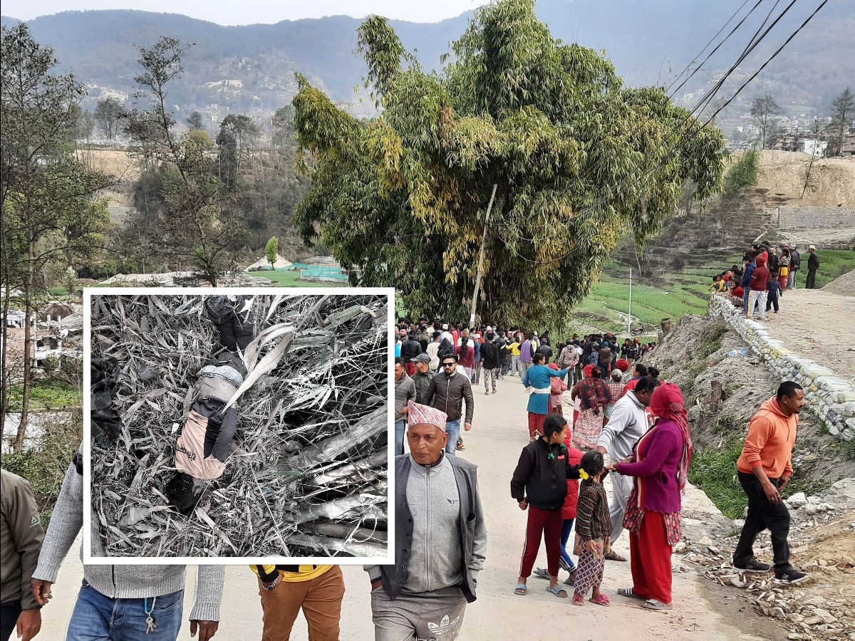 टोखामा शरीरमा निलडाम र मुखबाट रगत बगेको अवस्था युवकको शव फेला