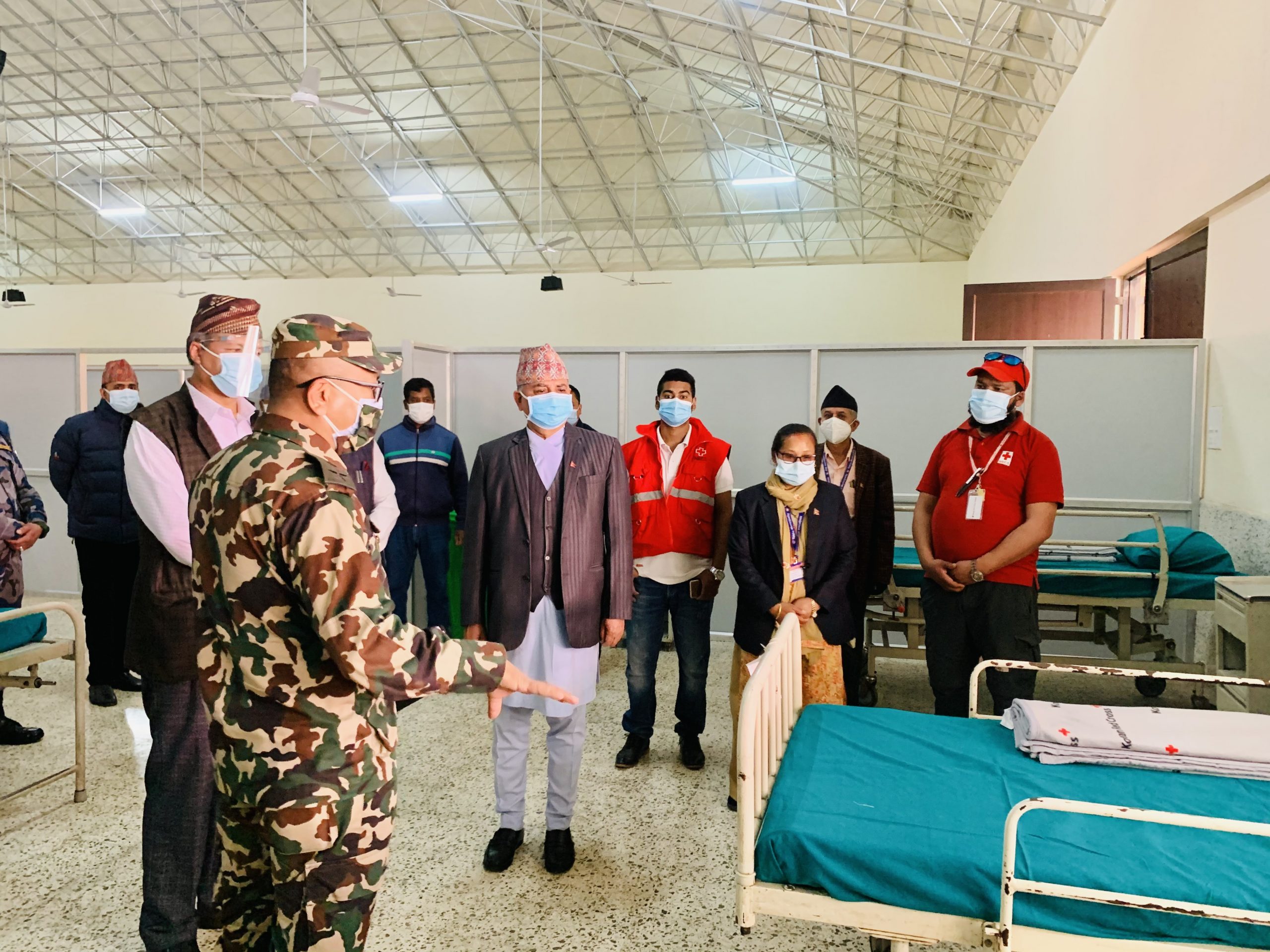 सेनाले आइसोलेशन केन्द्र संचालनमा ल्याउने