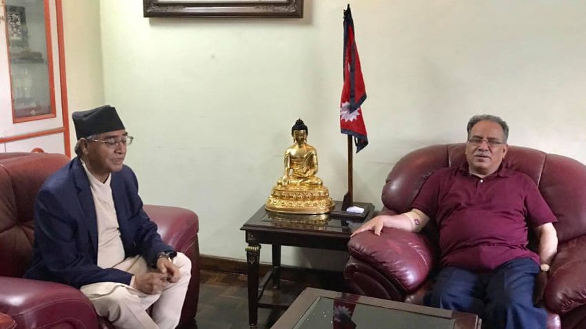 काँग्रेस र माओवादी एकमत भएर ओलीको विपक्षमा प्रस्तुत हुने