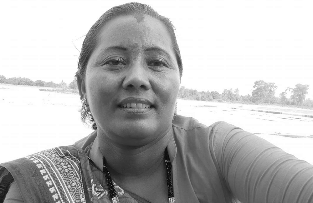 सप्तकोशी नगरपालिकाकी उप-प्रमुख चौधरीको कोरोना संक्रमणबाट निधन
