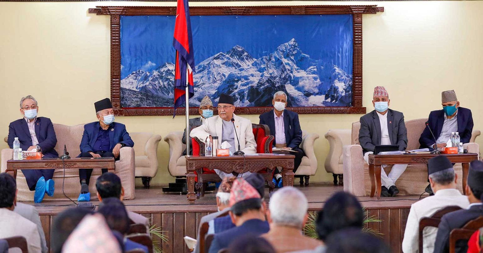 एमालेको स्थायी कमिटी बैठक बालुवाटारमा जारी