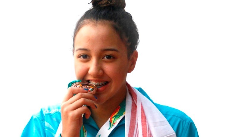 टोकियो ओलम्पिकमा आज गौरिका सिंहले पौडी खेल्दै