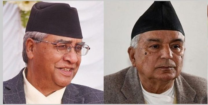 कांग्रेसको विवाद समाधान गर्न देउवा र पौडेलबीच भेटवार्ता हुँदै