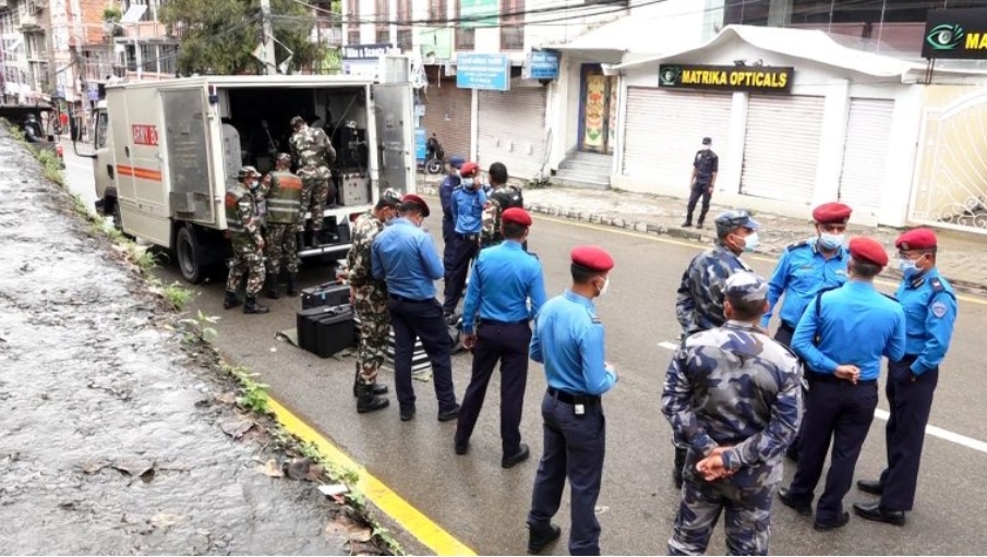 पुरानो बानेश्वर नजिकै भेटिएको शंकास्पद बस्तु डिस्पोज गरियो