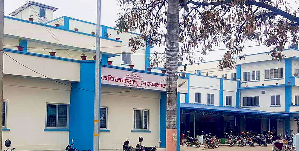 कपिलवस्तु जिल्ला अस्पतालमा पहिलोपटक नयाँ जडान गरिएको मेसिनबाट अक्सिजन उत्पादन