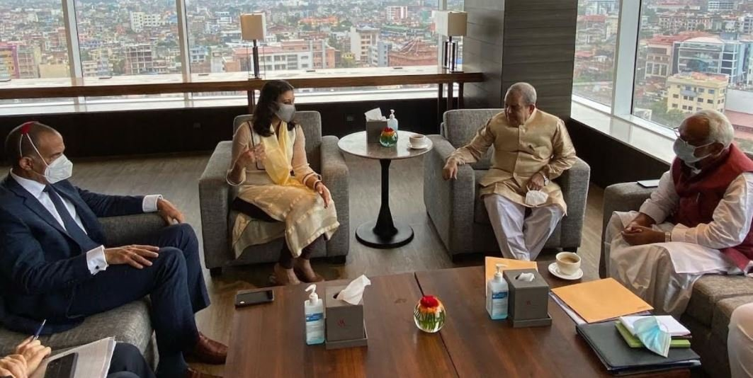 ठाकुर र महतोसँग एमसीसी उपाध्यक्ष फतिमाको होटेल मेरियटमा गोप्य भेट !