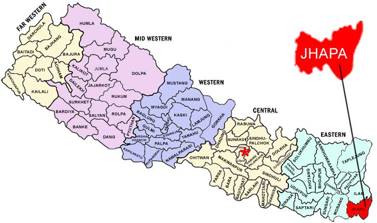 दमकको पशुहाटमा खोलाले ७ घर बगायो