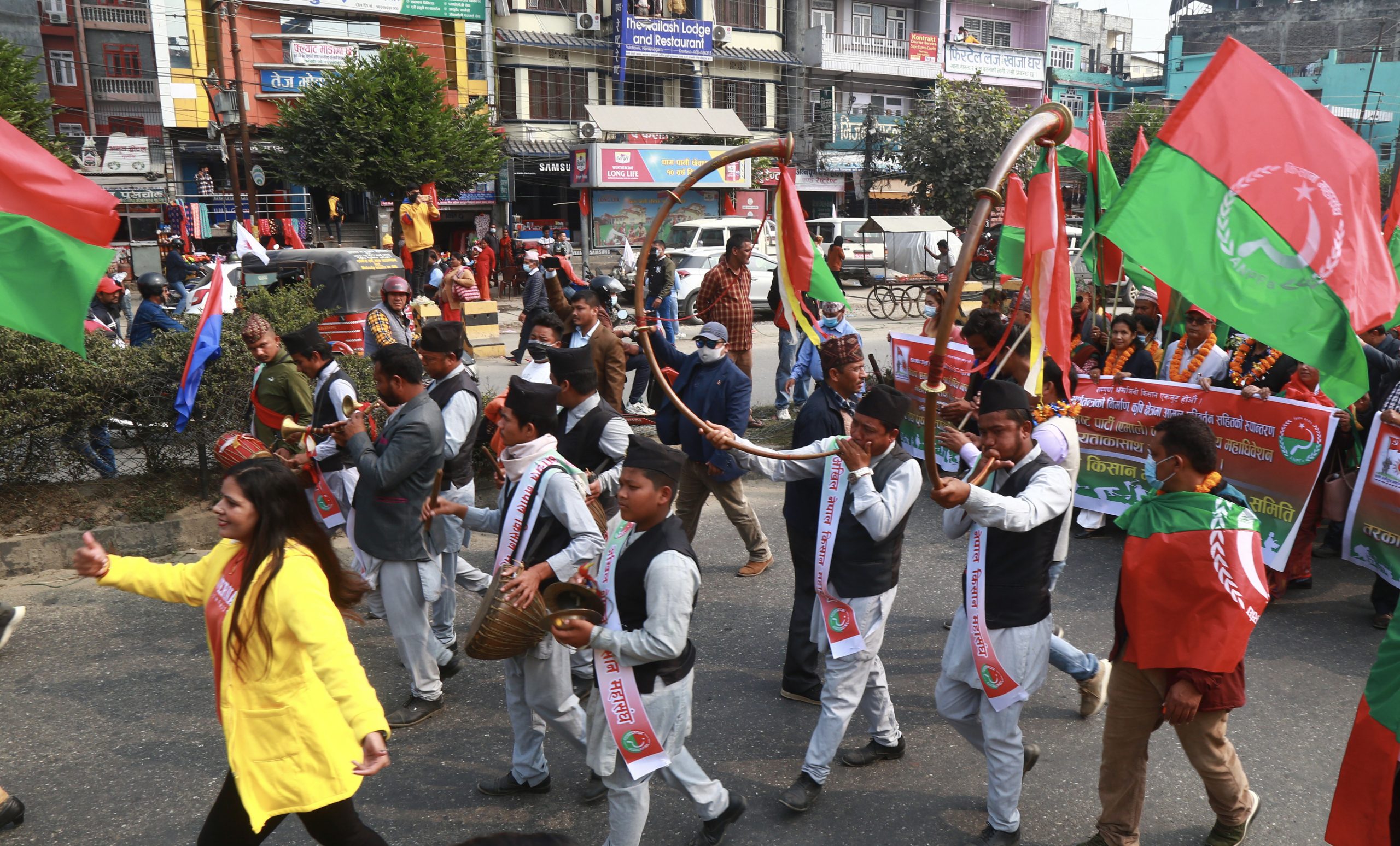 एमाले महाधिवेशन : सांस्कृतिक प्रस्तुति