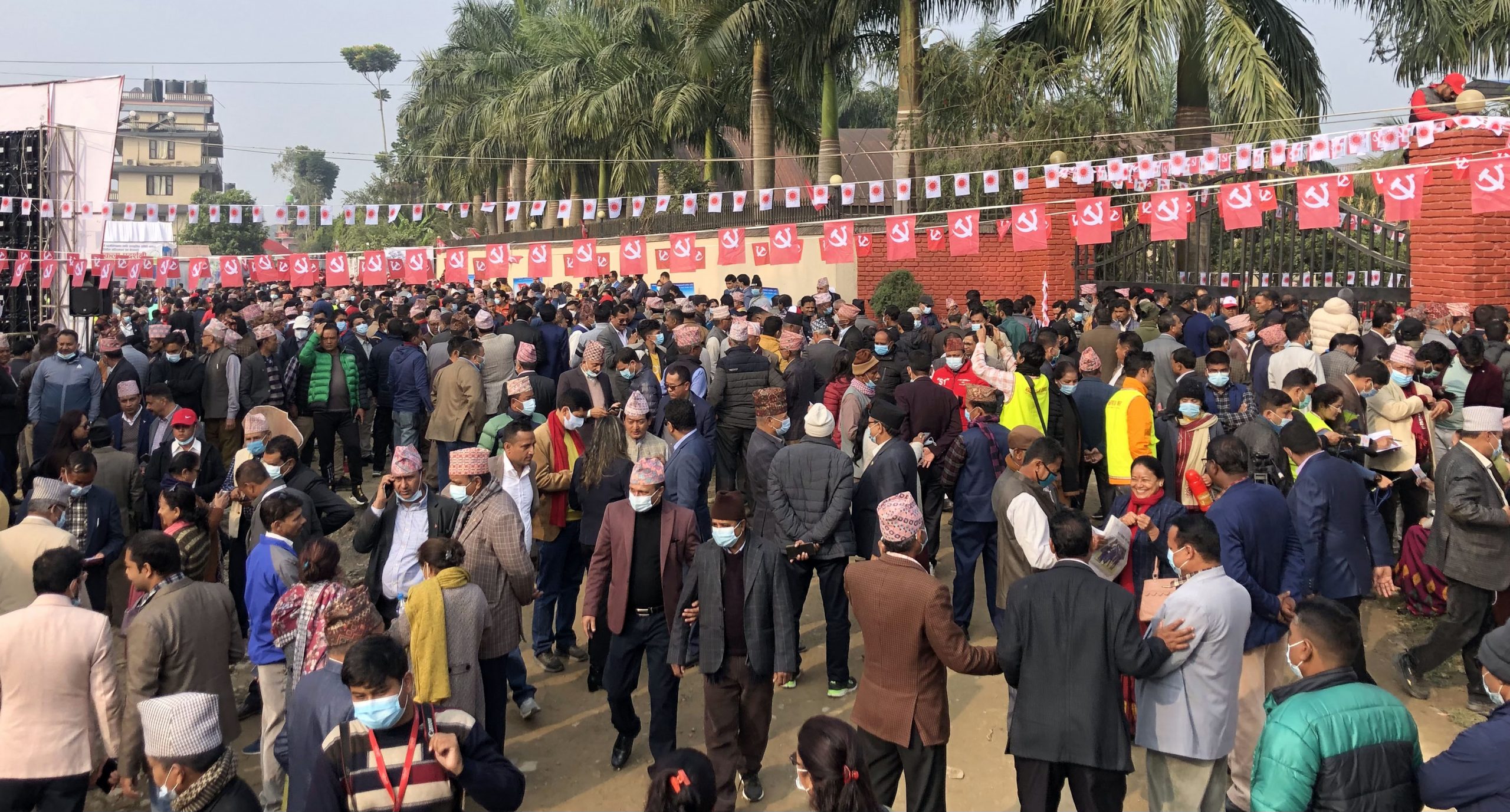 एमाले महाधिवेशनको बन्दसत्र सुरू