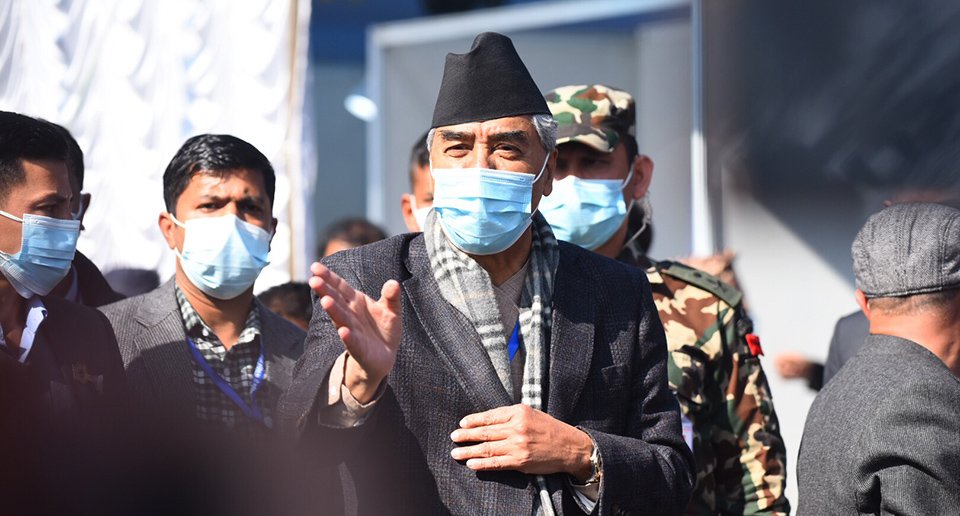 कांग्रेस महाधिवेशन : देउवाले गरे मतदान