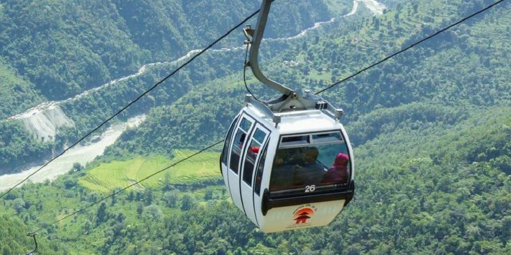 मनकामना केबलकार चार दिन बन्द हुने