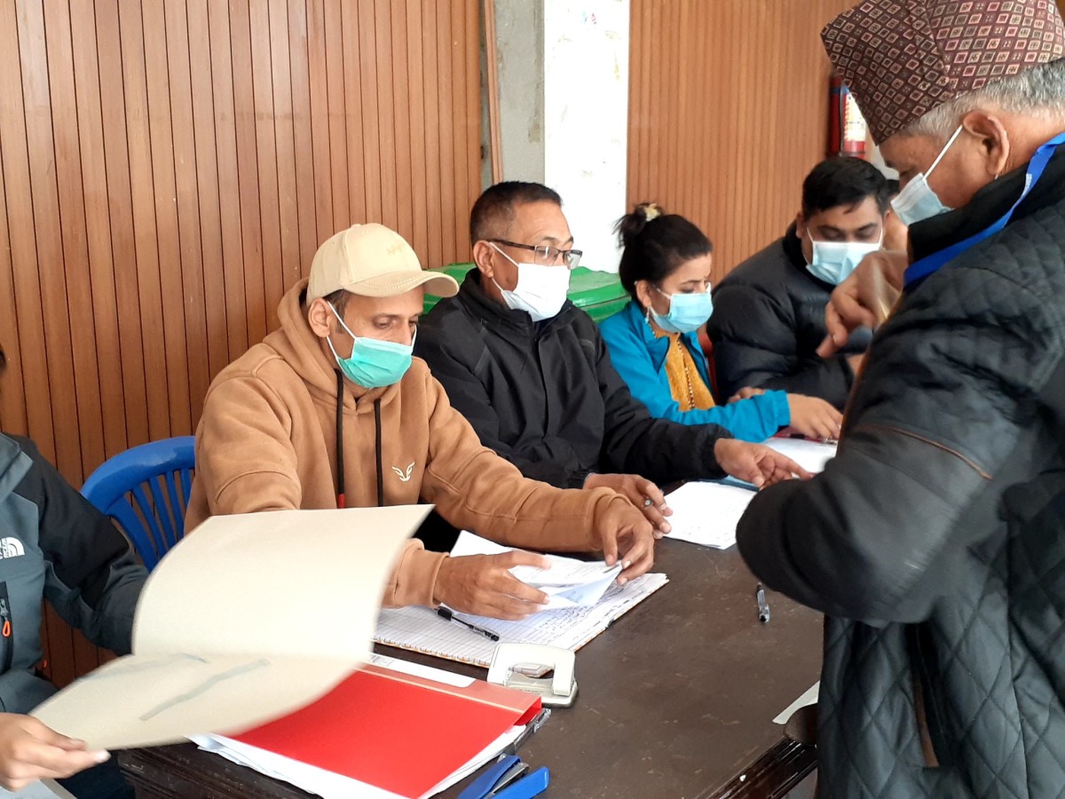उम्मेदवारी फिर्ता लिने समय डेढ घण्टा थपियो
