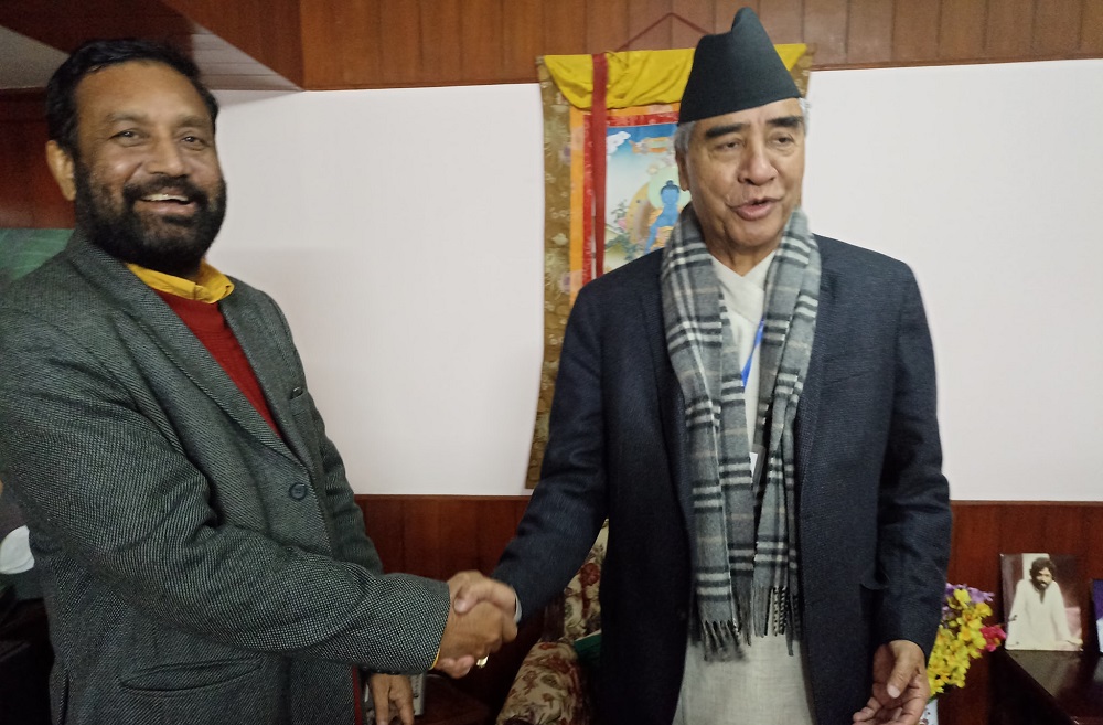 सिंहपछि निधिले पनि भने– दोस्रो चरणको चुनावमा मेरो समर्थन देउवालाई