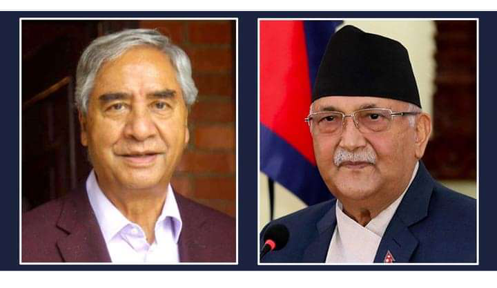 ओलीलाई भेट्न बालकोट पुगे प्रधानमन्त्री देउवा