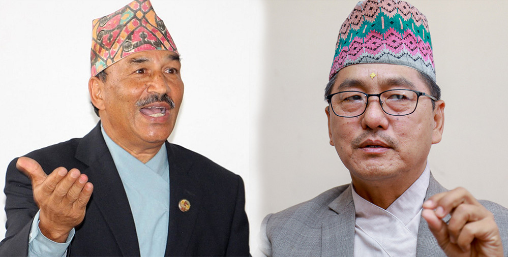 कमल थापालाई राजेन्द्र लिङ्देनको बधाइ
