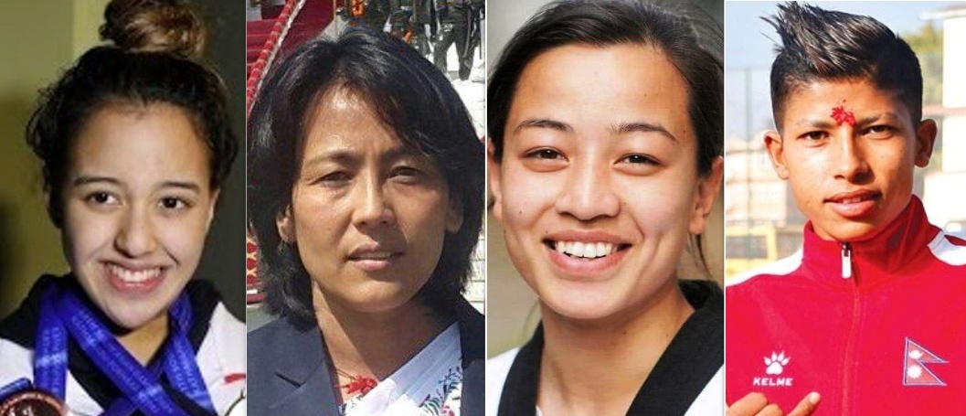 नेपाललाई खेलकुदबाट चिनाउने पाँच महिला खेलाडी