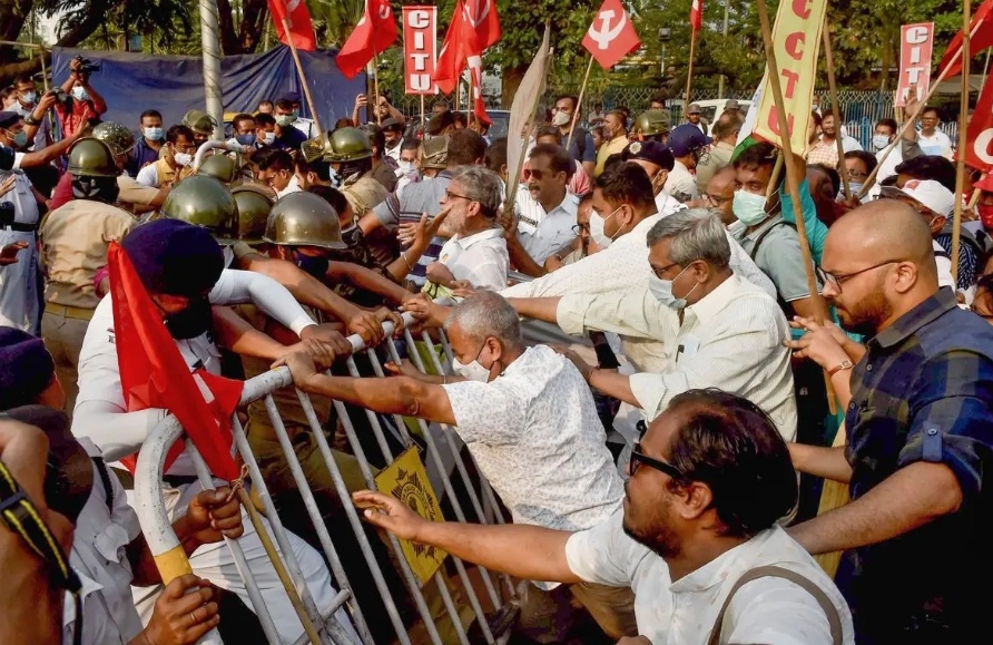 केन्द्र सरकारको विरोधमा दुई दिने भारत बन्द आह्वान